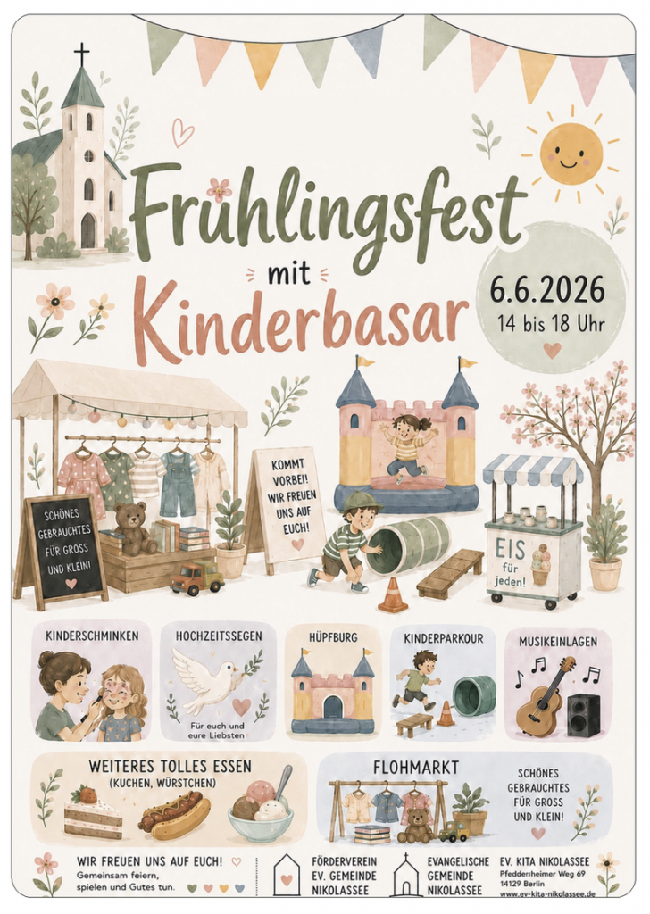 Frühlingsfest mit Kinderbasar