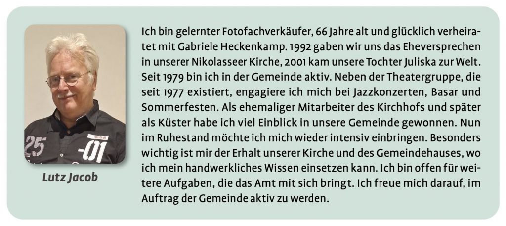 Vorstellung GKR-Kandidat Lutz Jacob