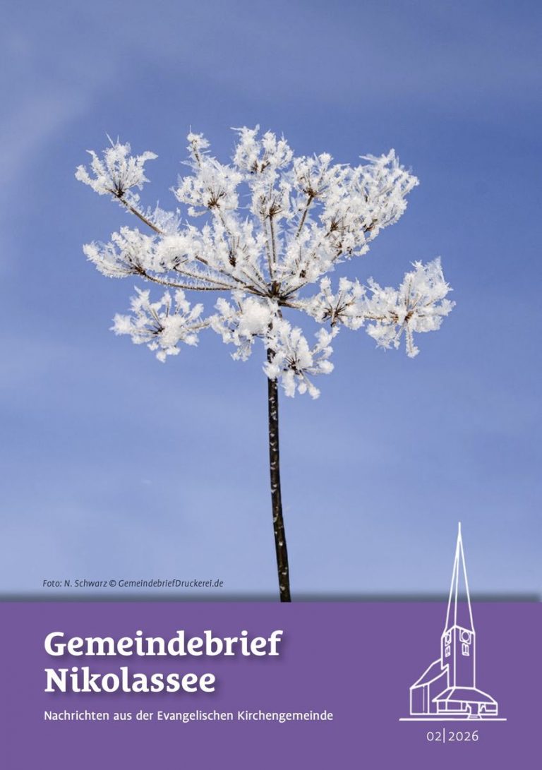 Gemeindebrief Nikolassee Februar 2026