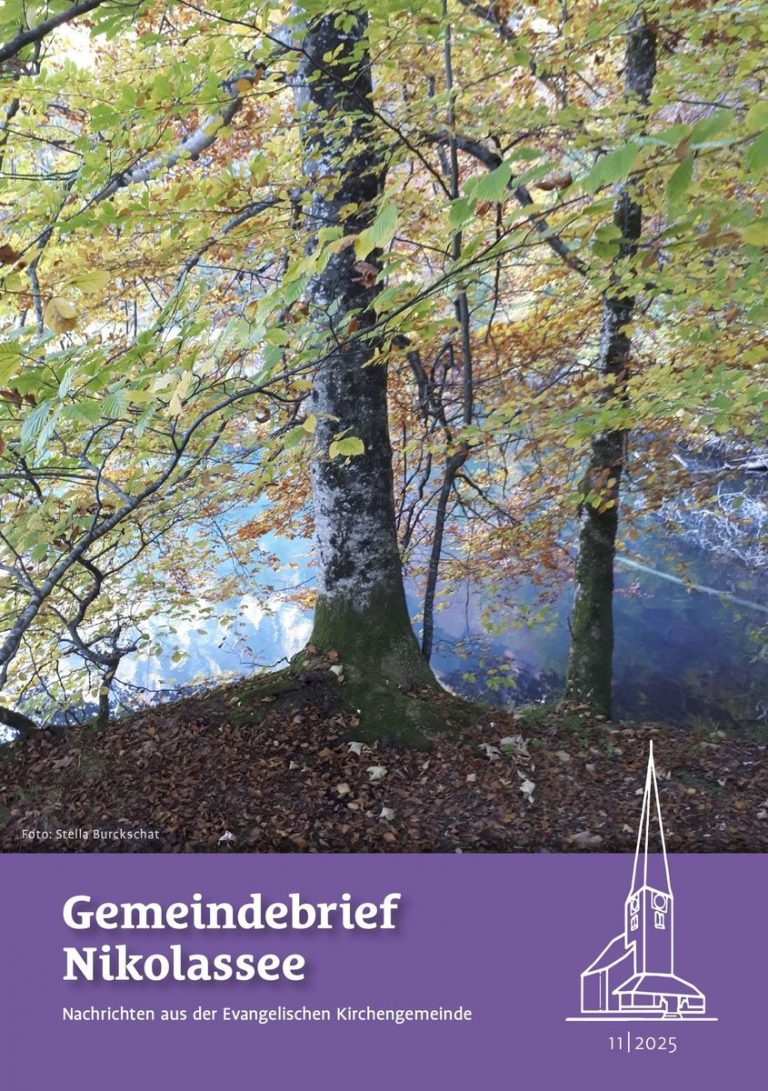 Gemeindebrief Nikolassee November 2025
