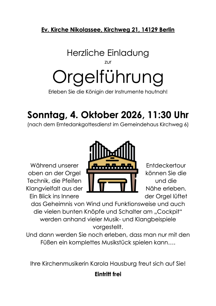Orgelführung